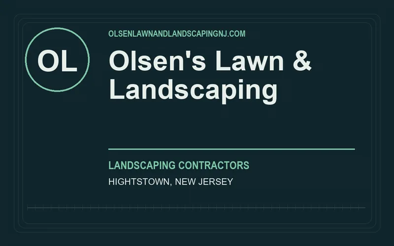 Olsen's Lawn & Landscaping in Hightstown, New Jersey