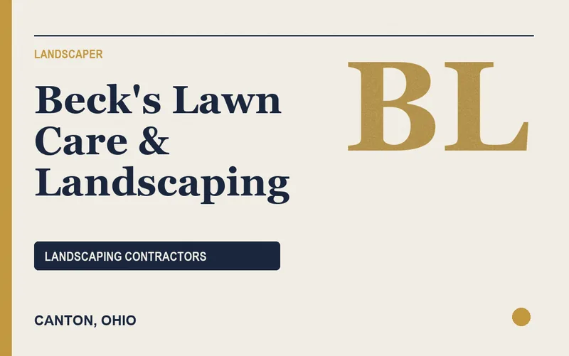 Beck's Lawn Care & Landscaping in Canton, Ohio