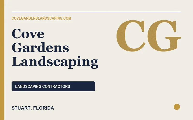 Cove Gardens Landscaping in Stuart, Florida
