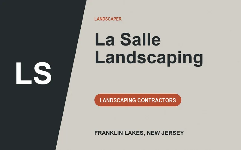 La Salle Landscaping in Franklin Lakes, New Jersey