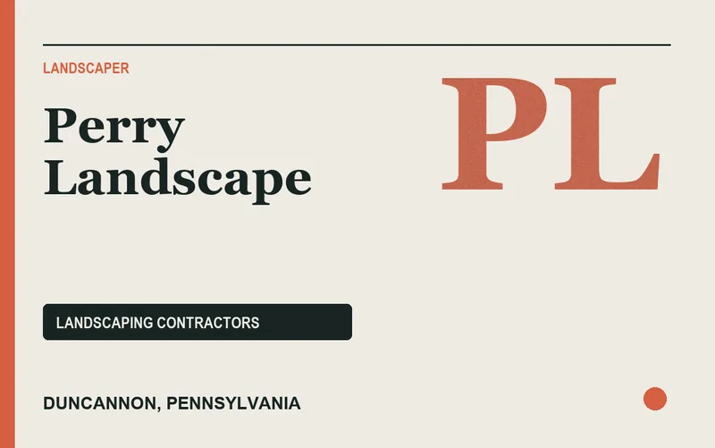 Perry Landscape in Duncannon, Pennsylvania