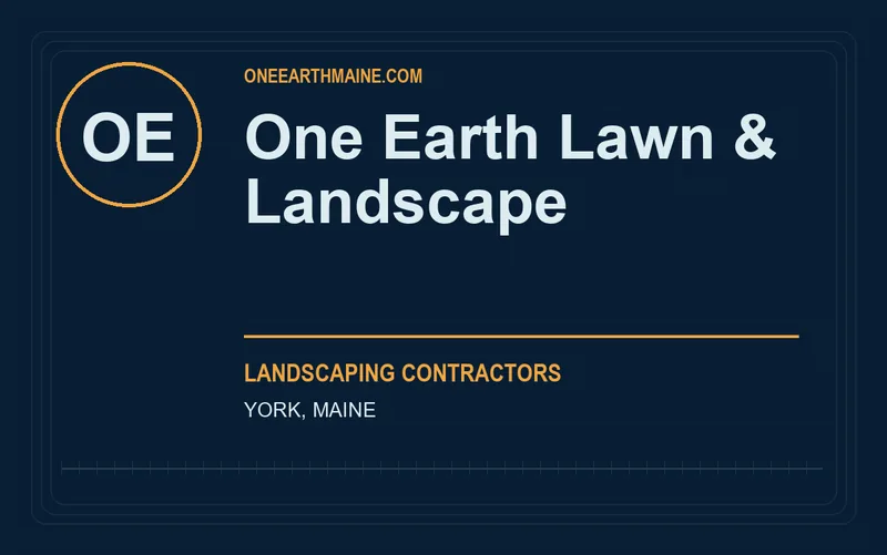 One Earth Lawn & Landscape in York, Maine