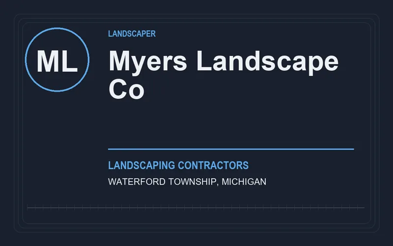 Myers Landscape Co in Waterford Township, Michigan