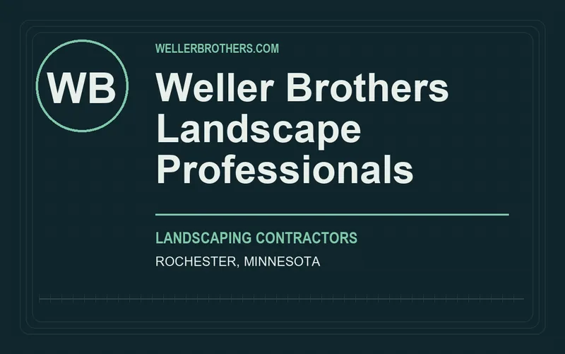 Weller Brothers Landscape Professionals in Rochester, Minnesota