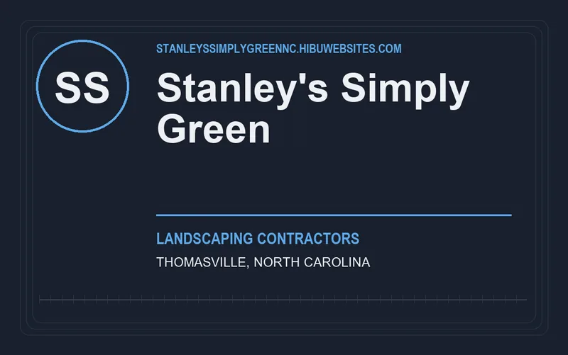 Stanley's Simply Green in Thomasville, North Carolina