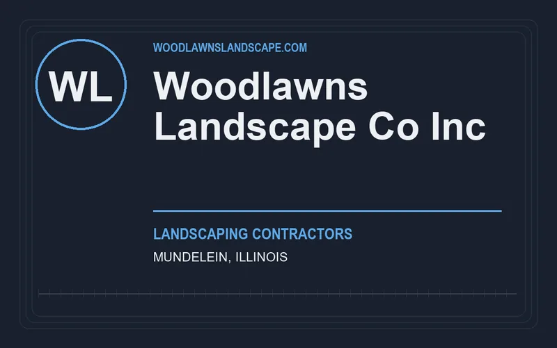 Woodlawns Landscape Co Inc in Mundelein, Illinois