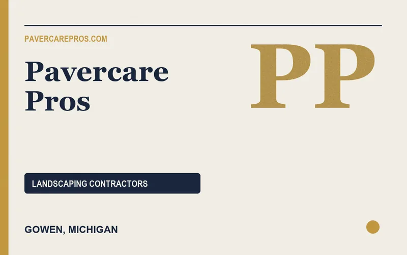 Pavercare Pros in Gowen, Michigan
