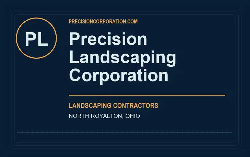 Precision Landscaping Corporation in North Royalton, Ohio