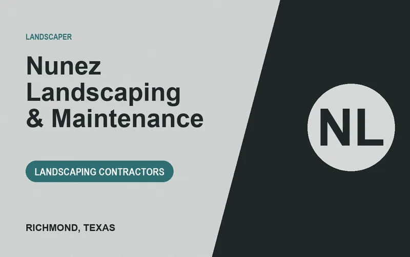 Nunez Landscaping & Maintenance in Richmond, Texas