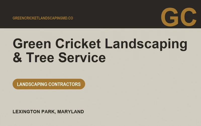 Green Cricket Landscaping & Tree Service in Lexington Park, Maryland