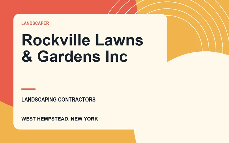 Rockville Lawns & Gardens Inc in West Hempstead, New York