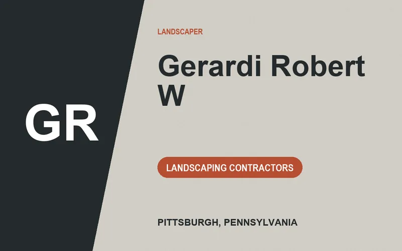 Gerardi Robert W in Pittsburgh, Pennsylvania