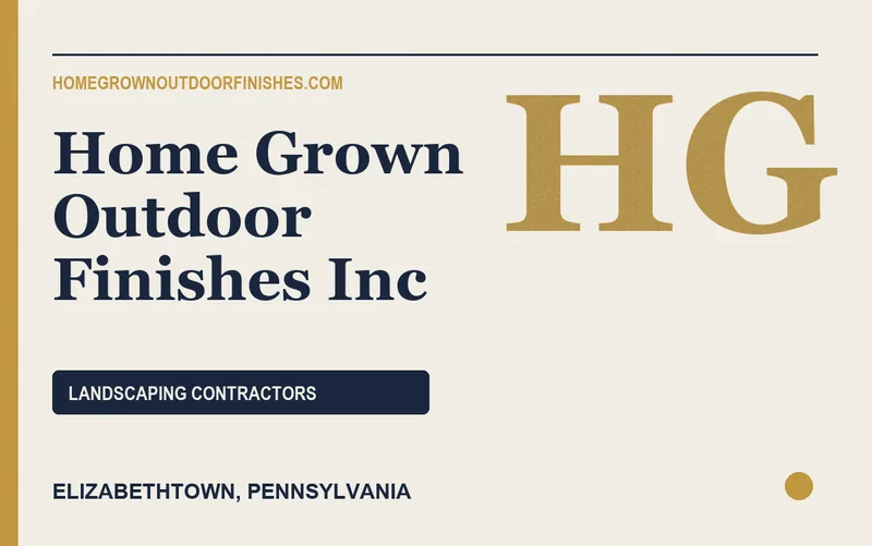 Home Grown Outdoor Finishes Inc in Elizabethtown, Pennsylvania