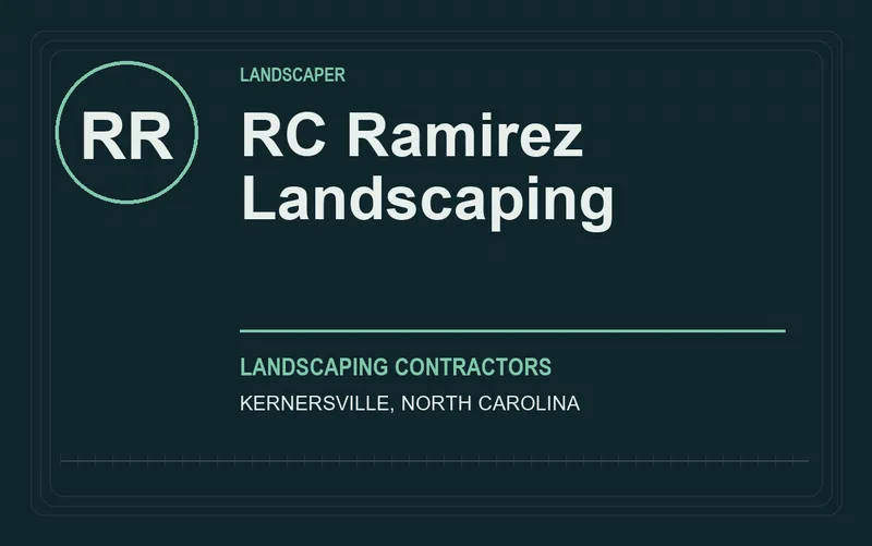 RC Ramirez Landscaping in Kernersville, North Carolina