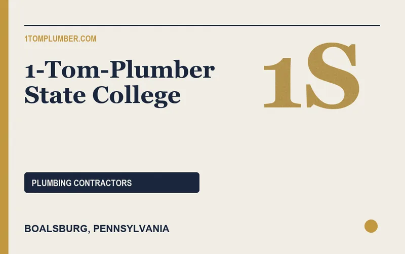 1-Tom-Plumber State College in Boalsburg, Pennsylvania