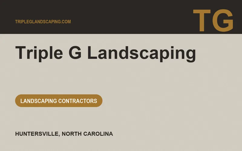 Triple G Landscaping in Huntersville, North Carolina