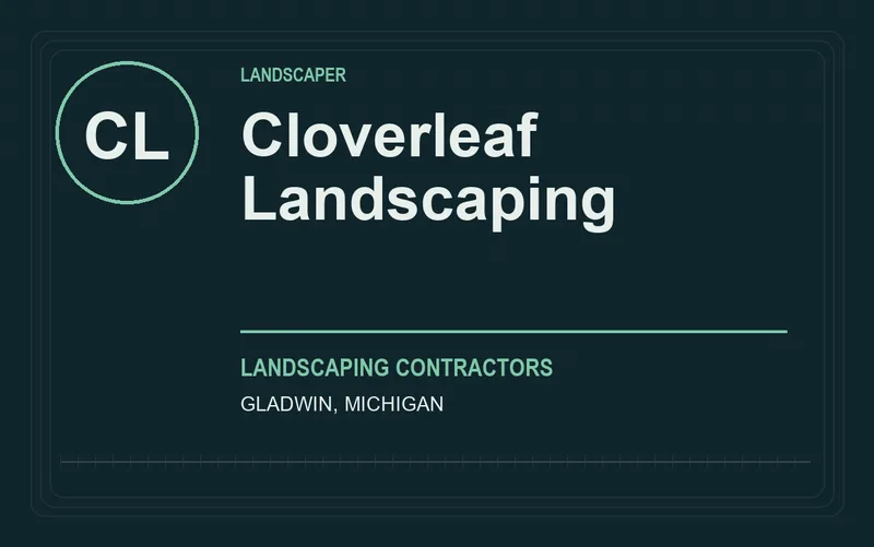 Cloverleaf Landscaping in Gladwin, Michigan