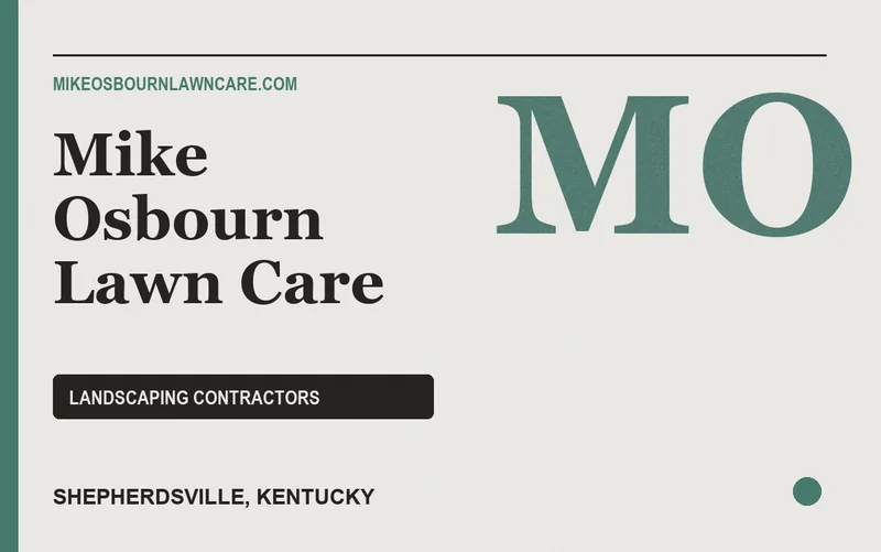 Mike Osbourn Lawn Care in Shepherdsville, Kentucky