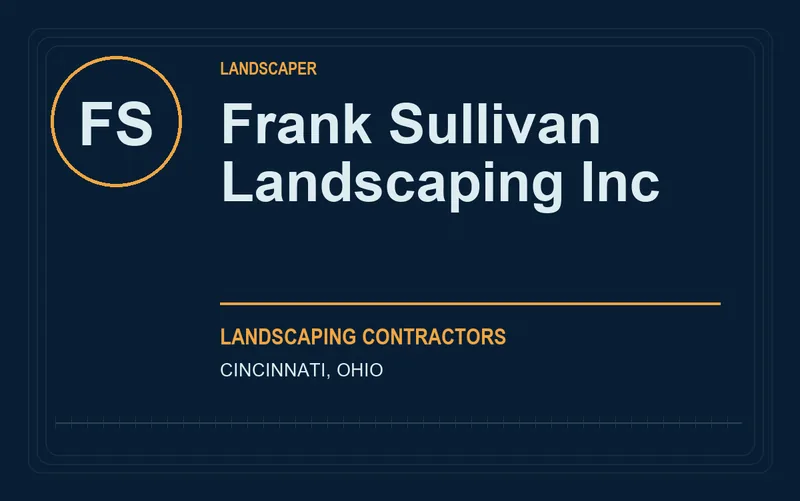 Frank Sullivan Landscaping Inc in Cincinnati, Ohio