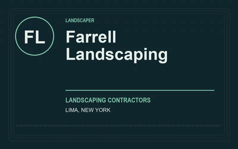 Farrell Landscaping in Lima, New York