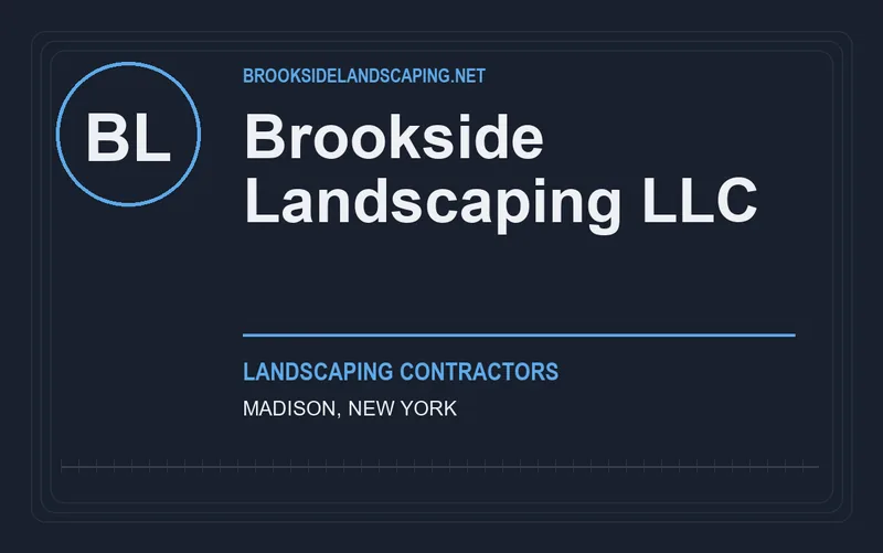 Brookside Landscaping LLC in Madison, New York