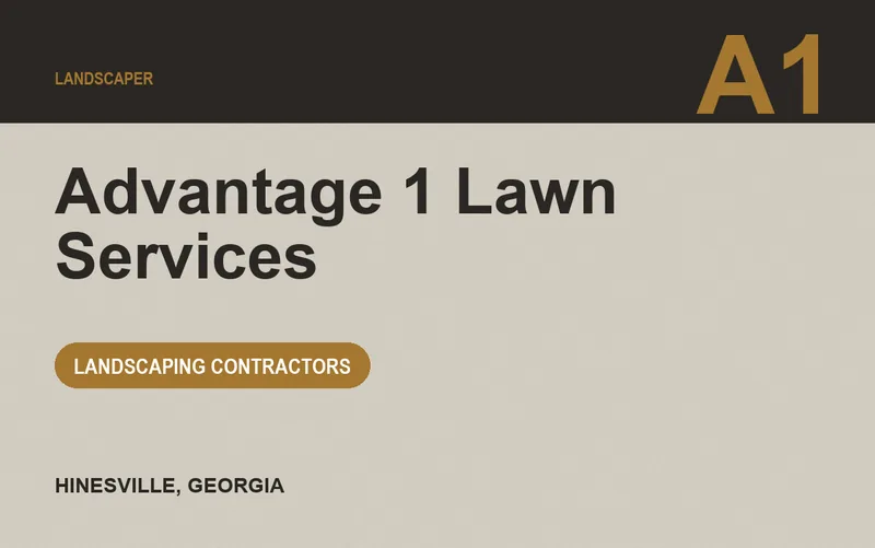 Advantage 1 Lawn Services in Hinesville, Georgia