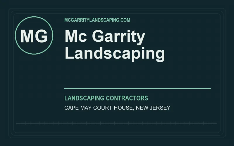 Mc Garrity Landscaping in Cape May Court House, New Jersey