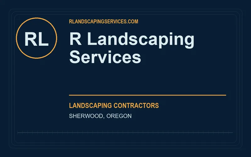R Landscaping Services in Sherwood, Oregon