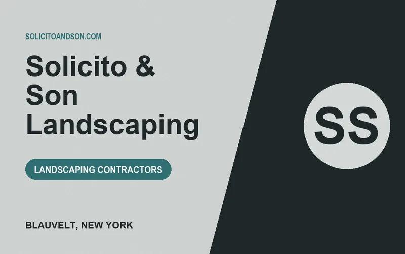 Solicito & Son Landscaping in Blauvelt, New York