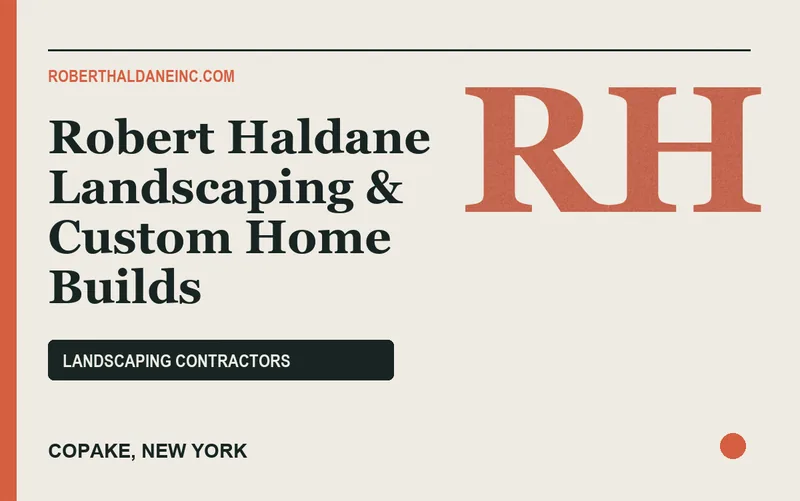 Robert Haldane Landscaping & Custom Home Builds in Copake, New York