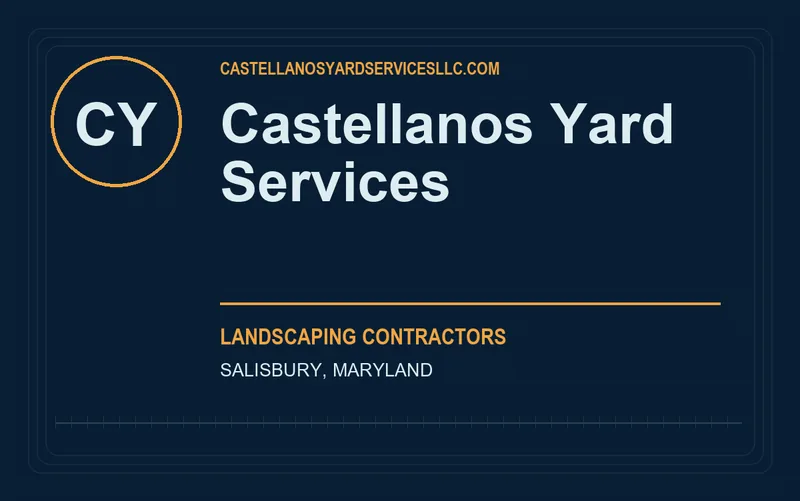 Castellanos Yard Services in Salisbury, Maryland
