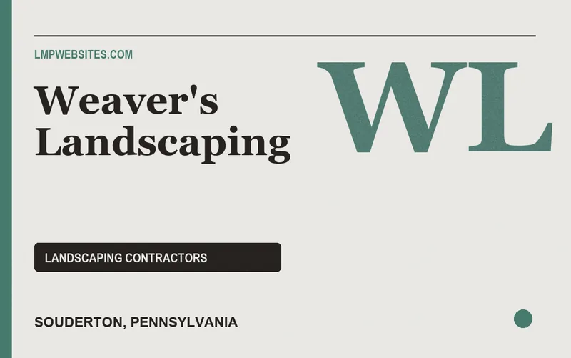 Weaver's Landscaping in Souderton, Pennsylvania