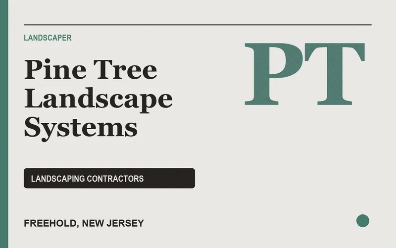 Pine Tree Landscape Systems in Freehold, New Jersey