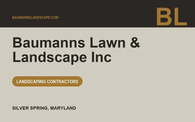 Baumanns Lawn & Landscape Inc in Silver Spring, Maryland
