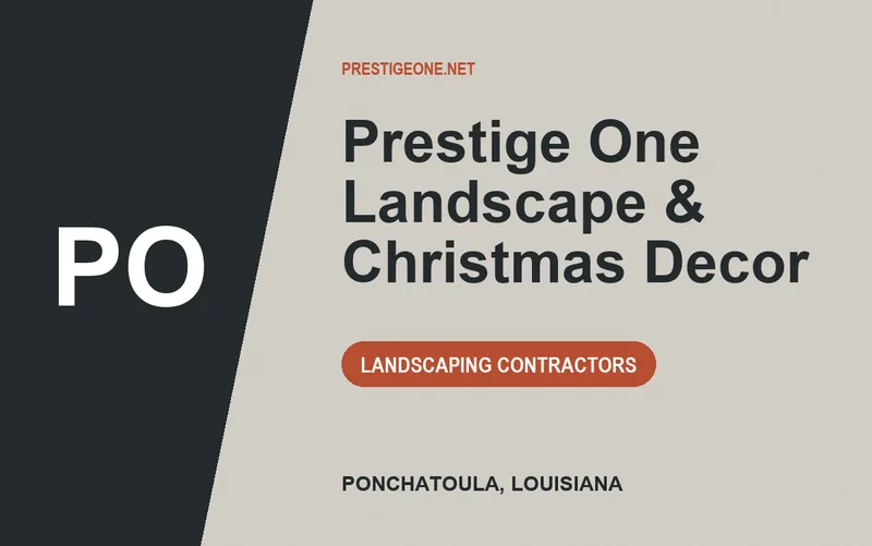 Prestige One Landscape & Christmas Decor in Ponchatoula, Louisiana