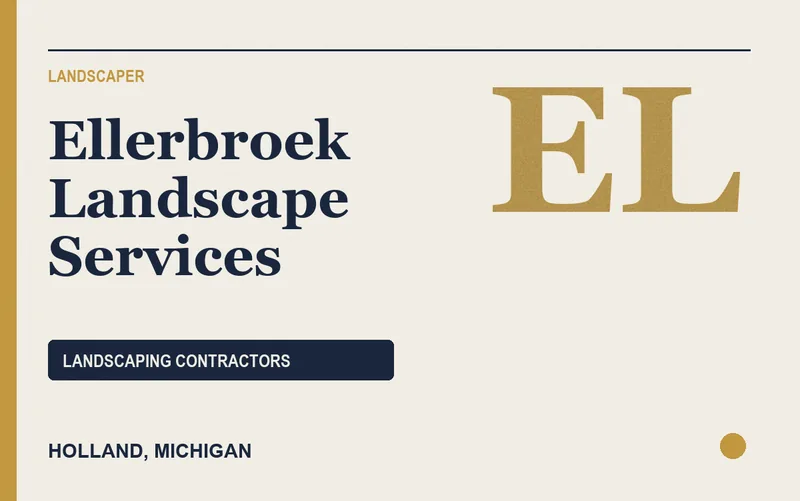 Ellerbroek Landscape Services in Holland, Michigan