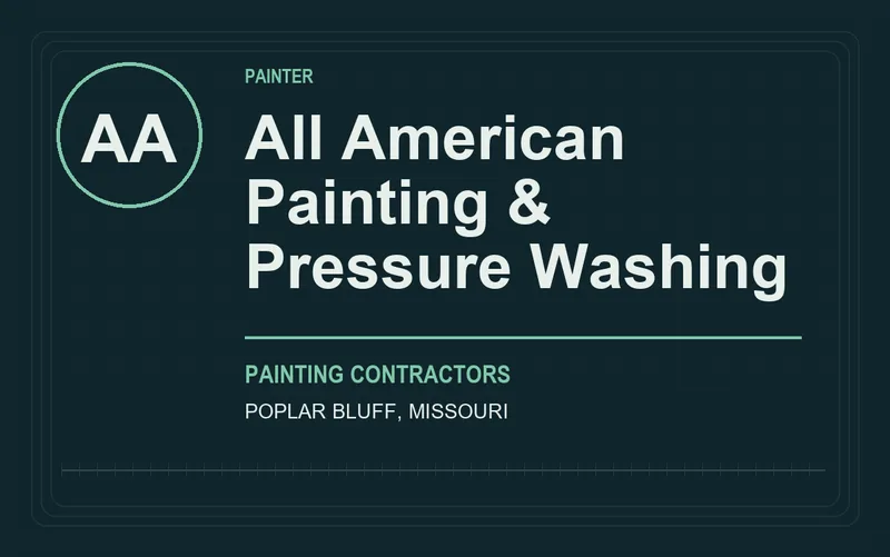 All American Painting & Pressure Washing in Poplar Bluff, Missouri