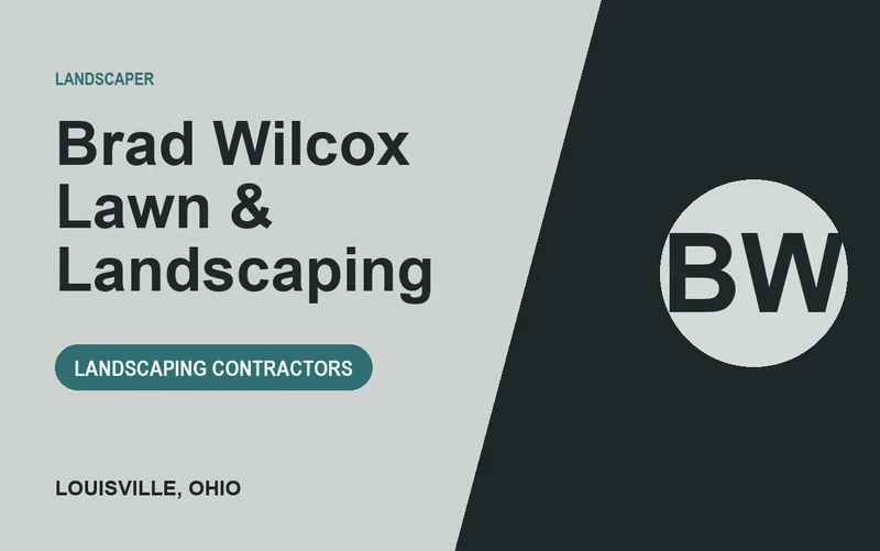 Brad Wilcox Lawn & Landscaping in Louisville, Ohio