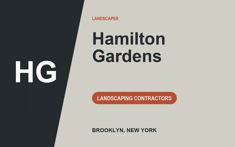 Hamilton Gardens in Brooklyn, New York