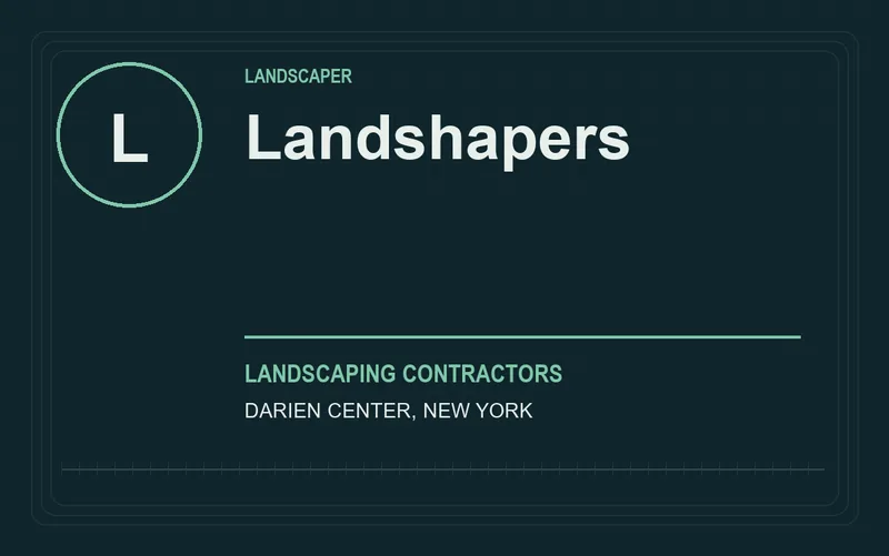 Landshapers in Darien Center, New York