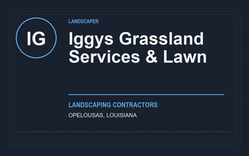 Iggys Grassland Services & Lawn in Opelousas, Louisiana