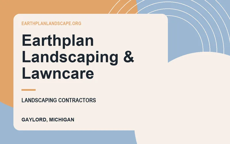 Earthplan Landscaping & Lawncare in Gaylord, Michigan