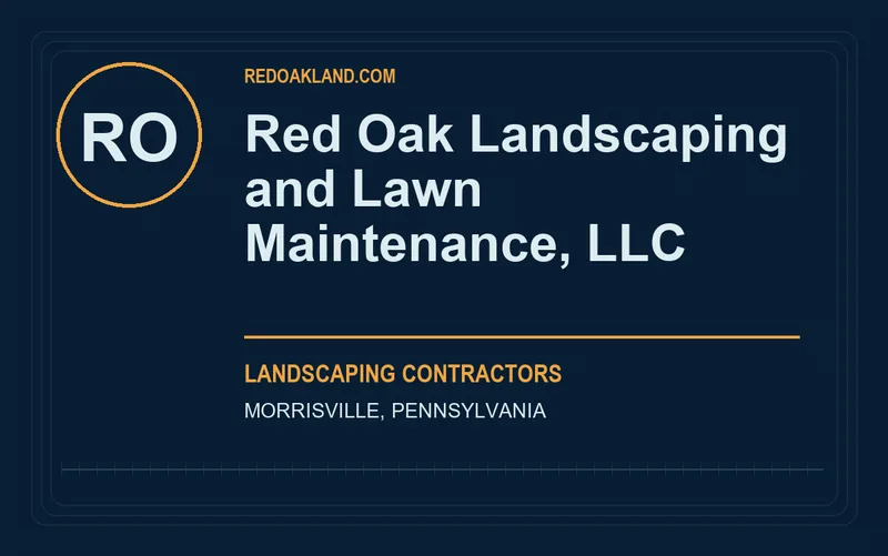 Red Oak Landscaping and Lawn Maintenance, LLC in Morrisville, Pennsylvania