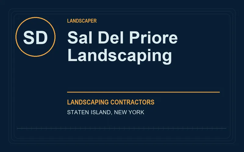 Sal Del Priore Landscaping in Staten Island, New York