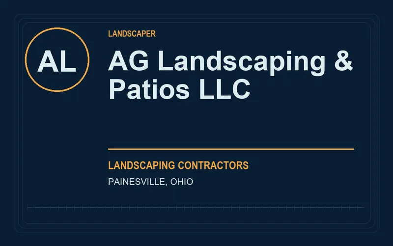 AG Landscaping & Patios LLC in Painesville, Ohio