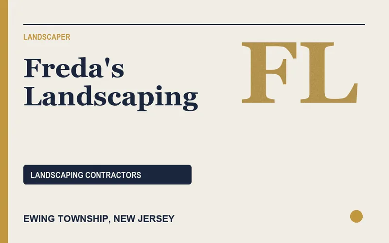 Freda's Landscaping in Ewing Township, New Jersey