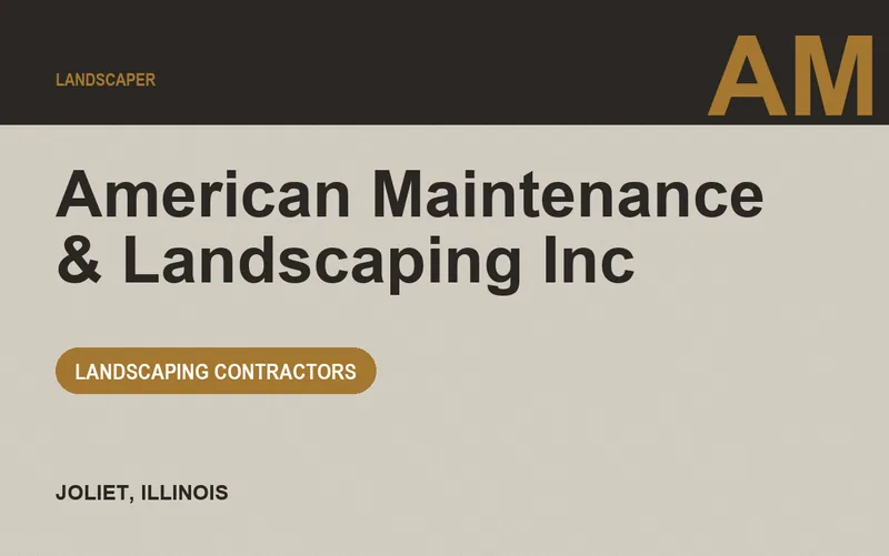 American Maintenance & Landscaping Inc in Joliet, Illinois