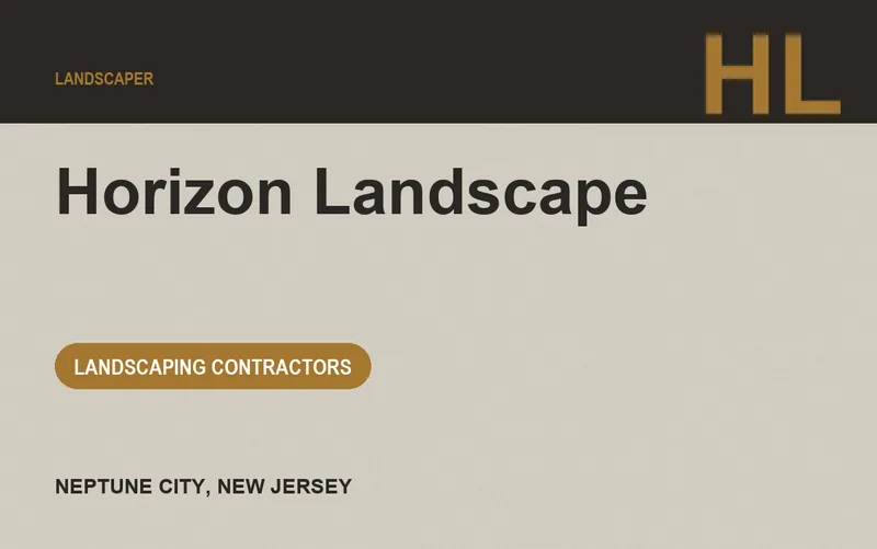 Horizon Landscape in Neptune City, New Jersey