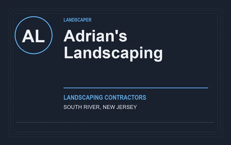 Adrian's Landscaping in South River, New Jersey