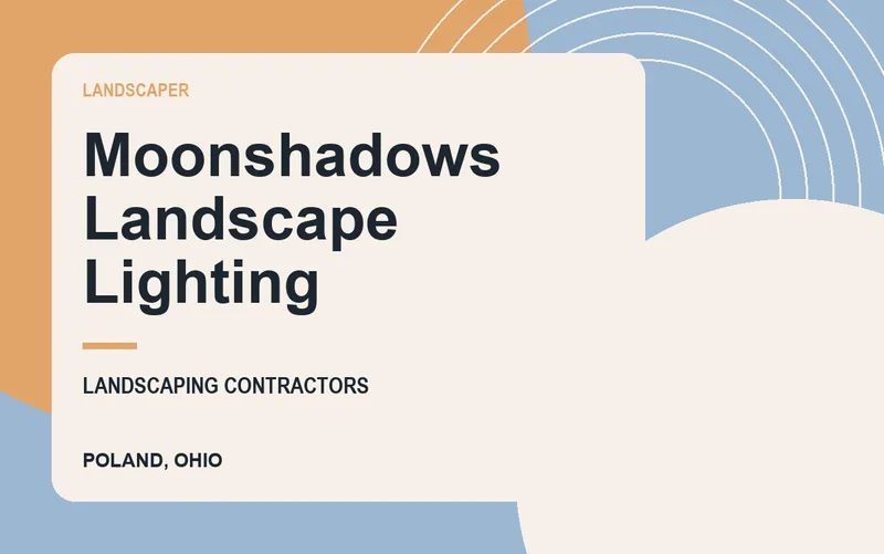 Moonshadows Landscape Lighting in Poland, Ohio